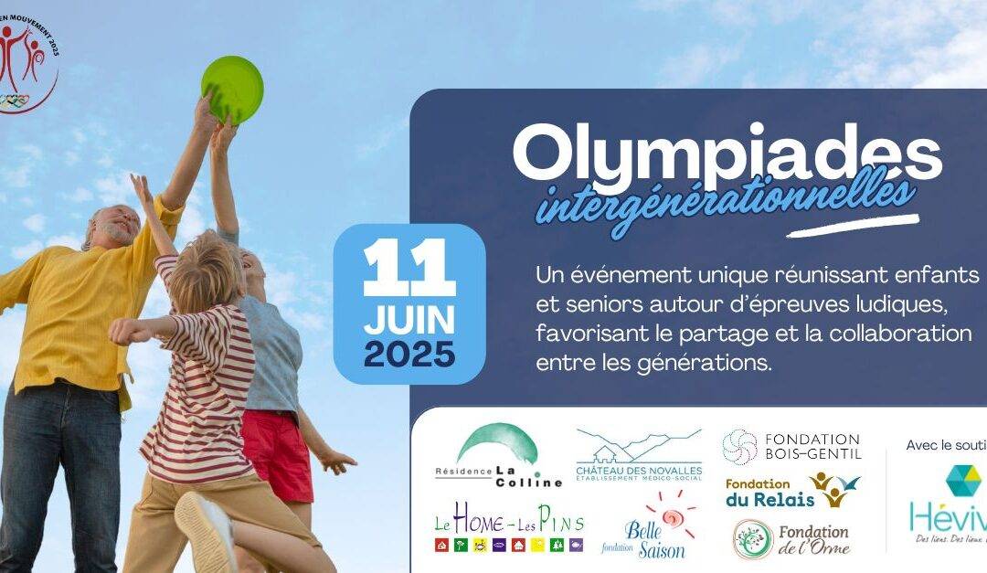 Jeunesse et sagesse à l’unisson : les Olympiades intergénérationnelles 2025